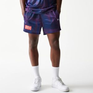 Red Bull Racing All Over Print Dark Blue Football Shorts-kentox