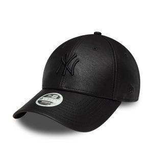 New York Yankees Womens MLB PU Black 9FORTY Cap-kentox