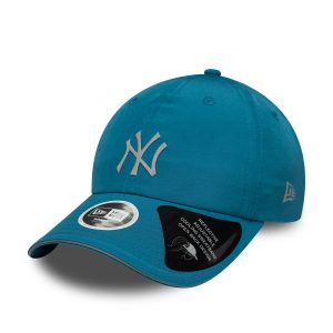 New York Yankees Womens MLB Pony Tail Dark Green Open Back Cap-kentox