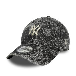 New York Yankees MLB Washed Paisley Black 9TWENTY Cap-kentox