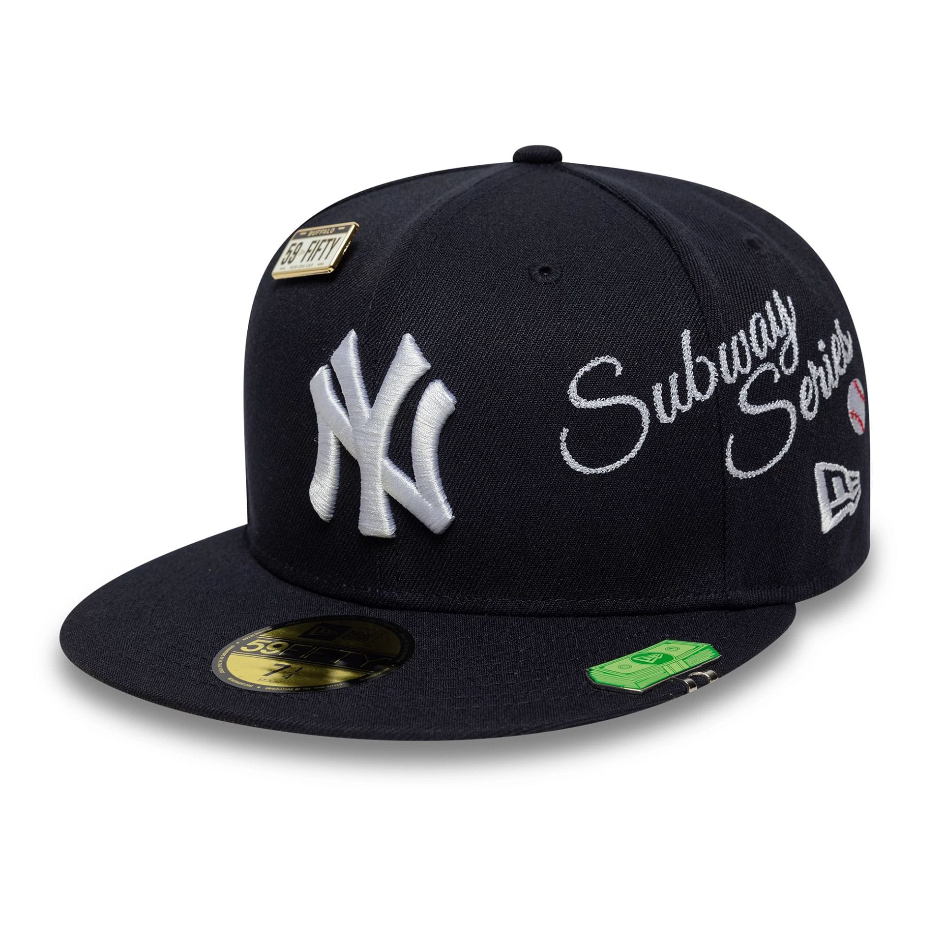 New York Yankees MLB Subway Series Navy 59FIFTY Fitted Cap-kentox - Image 3