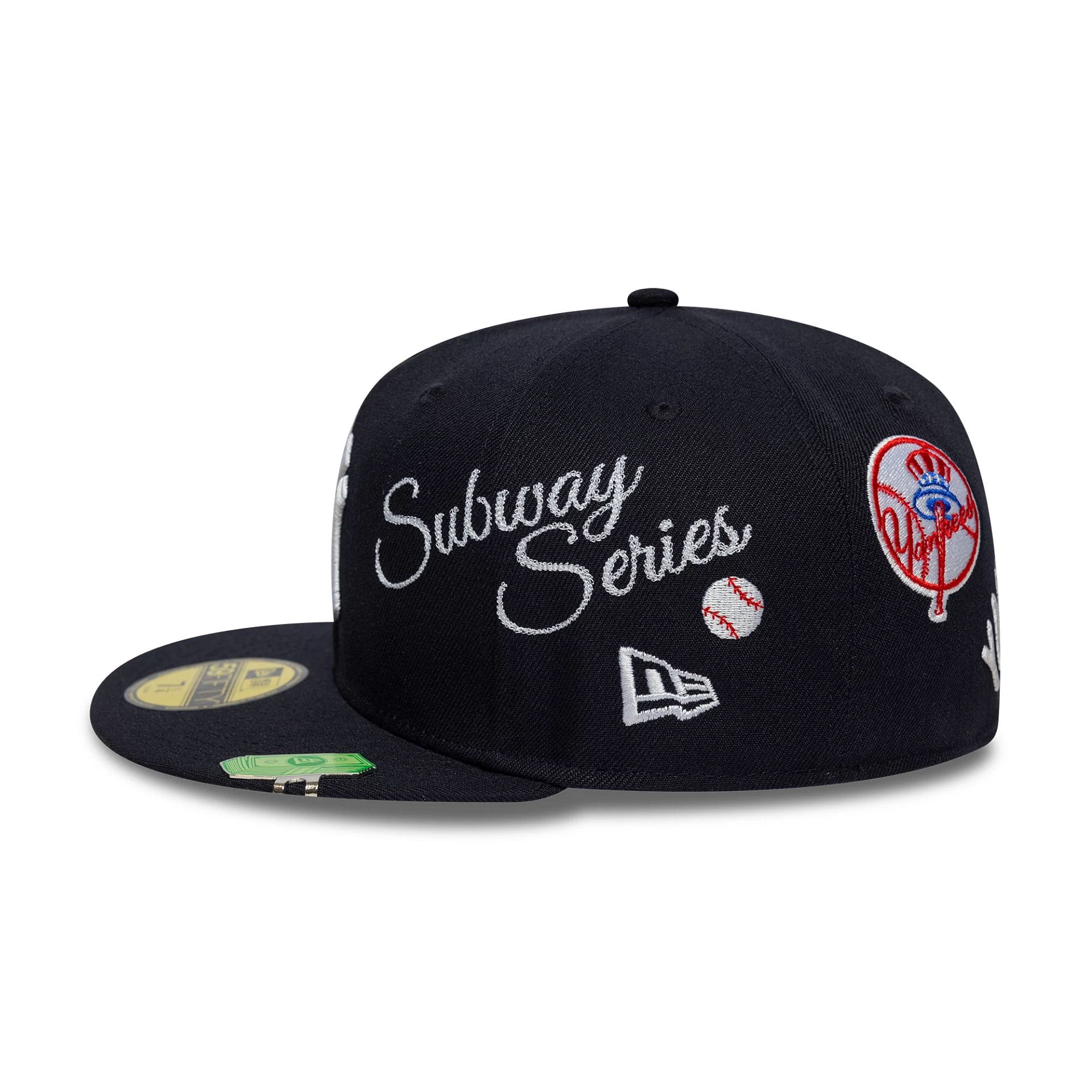 New York Yankees MLB Subway Series Navy 59FIFTY Fitted Cap-kentox - Image 6
