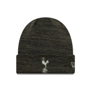 Tottenham Hotspur FC Dark Green Marl Cuff Knit Beanie Hat-kentox