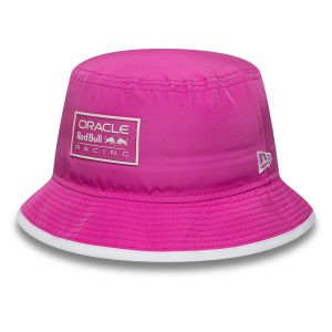 Red Bull Racing Womens Bright Pink Bucket Hat-kentox