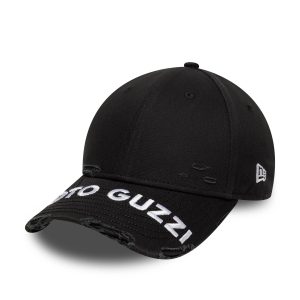 Moto Guzzi Distressed Black 9FORTY M-Crown Cap-kentox
