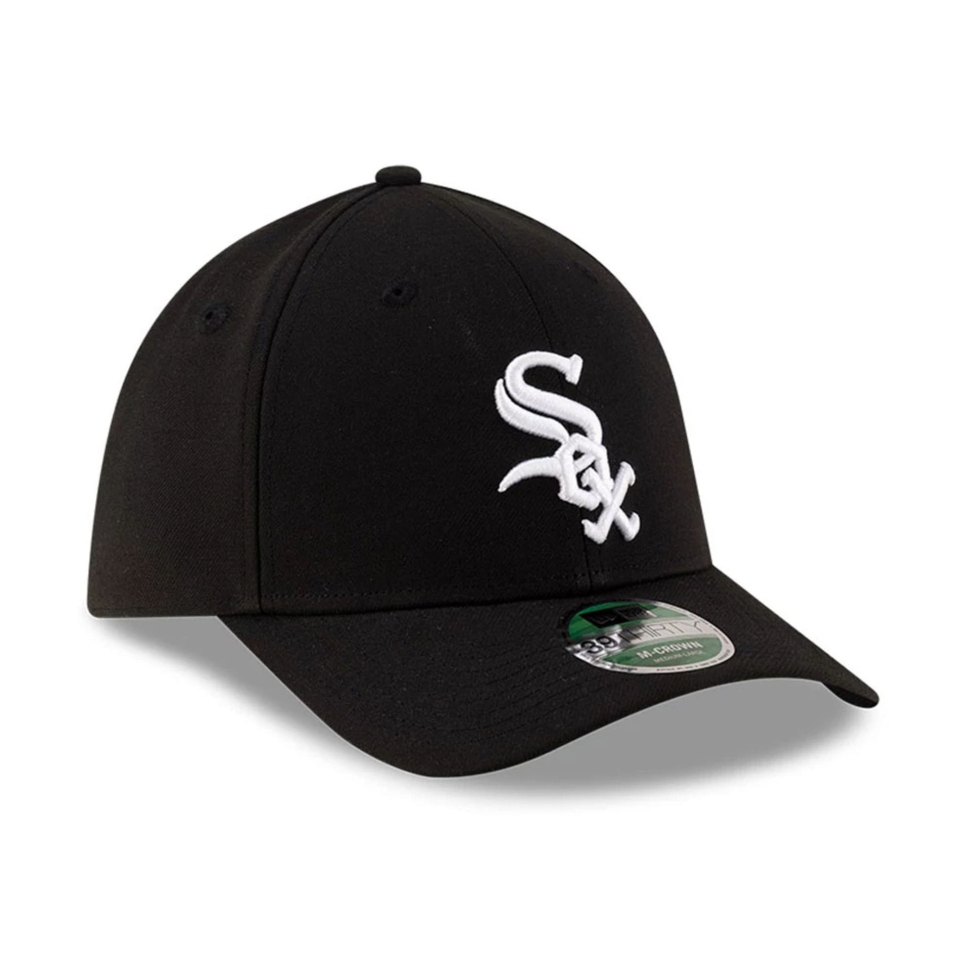 White Sox MLB Player Replica Black 39THIRTY M-Crown Stretch Fit Cap-kentox - Image 3