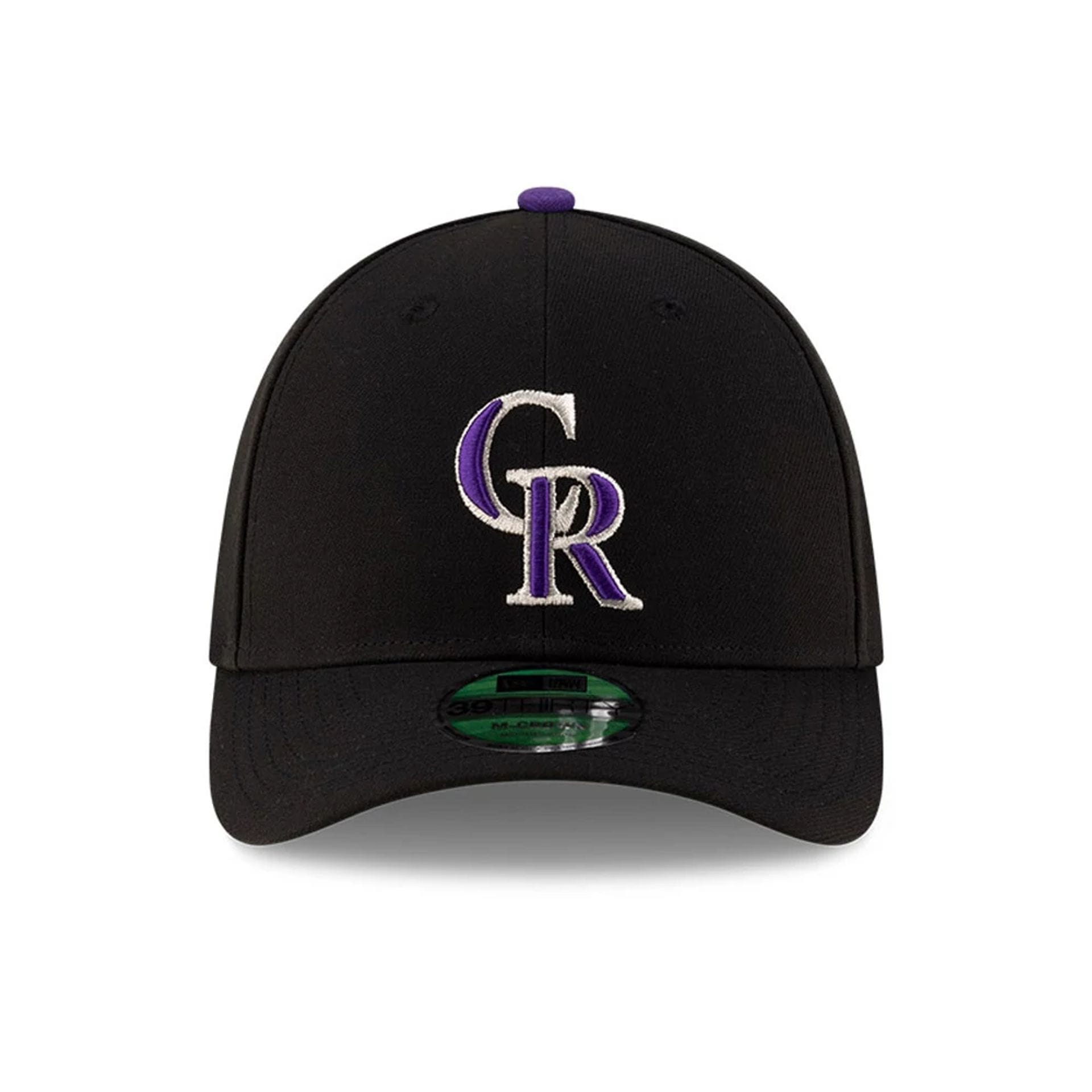 Rockies MLB Player Replica Black 39THIRTY M-Crown Stretch Fit Cap-kentox - Image 2