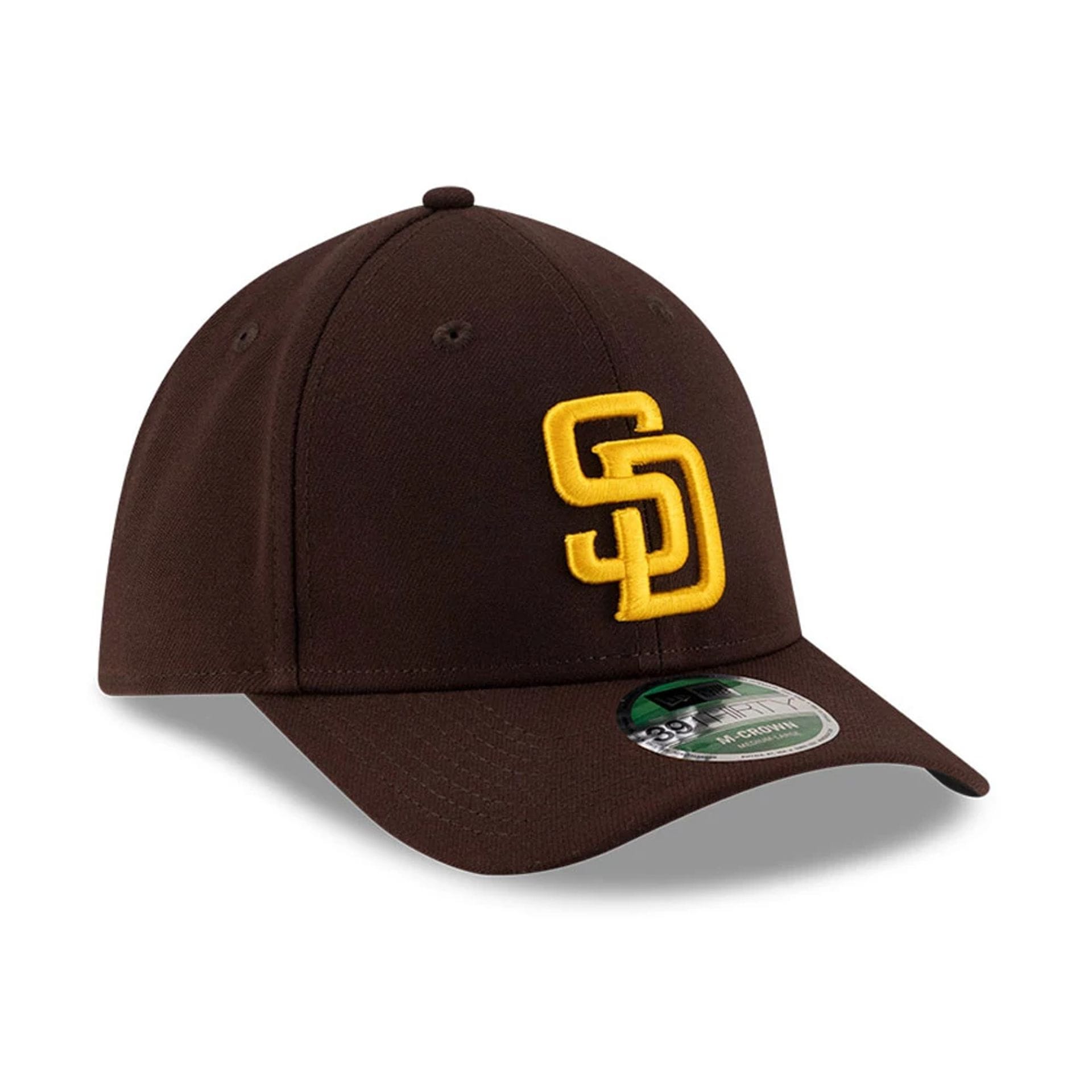Padres MLB Player Replica Dark Brown 39THIRTY M-Crown Stretch Fit Cap-kentox - Image 3