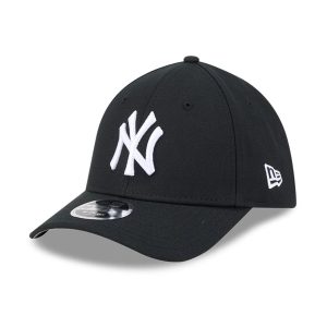 New York Yankees MLB Black 39THIRTY M-Crown Stretch Fit Cap-kentox