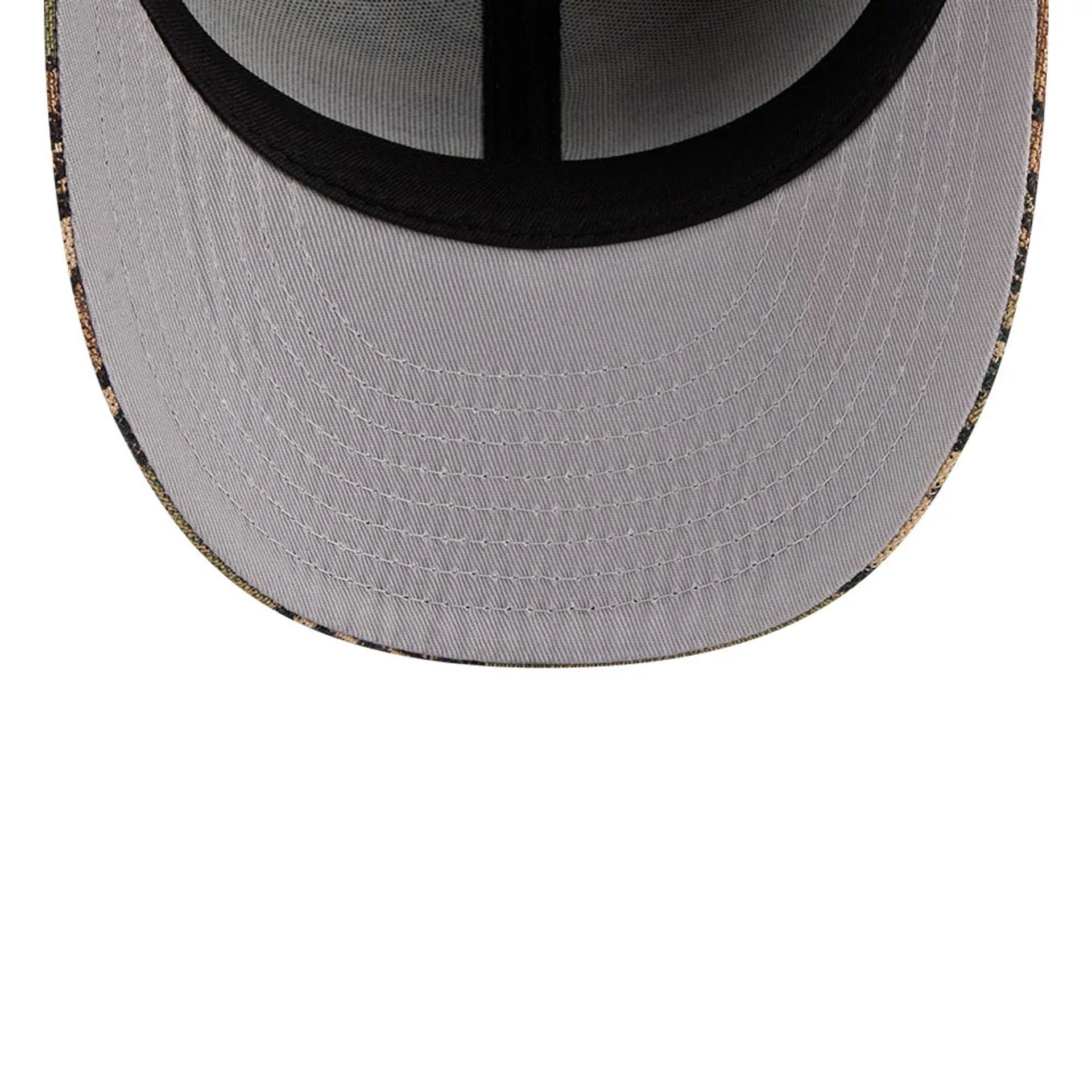 New York Yankees MLB Jacquard Camo 59FIFTY Fitted Cap-kentox - Image 2