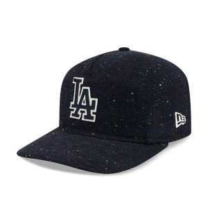 LA Dodgers MLB Speckled Wool Navy 19TWENTY Adjustable Cap-kentox
