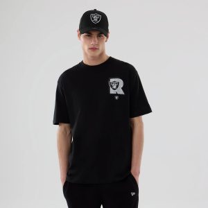 Las Vegas Raiders NFL Graphic Black T-Shirt-kentox