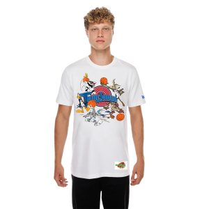 Space Jam Tune Squad White T-Shirt-kentox
