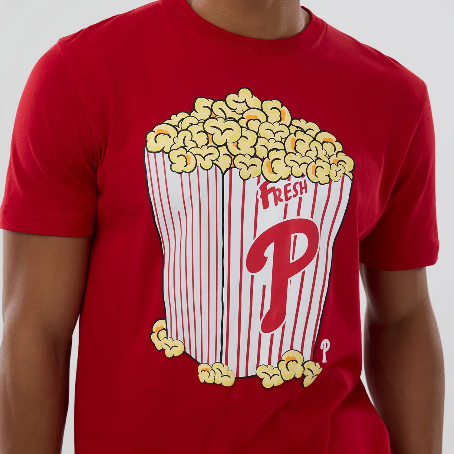 Philadelphia Phillies MLB Popcorn Red T-Shirt-kentox - Image 3