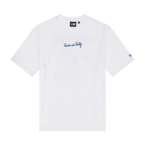 New Era Food Graphic White Oversized T-Shirt-kentox