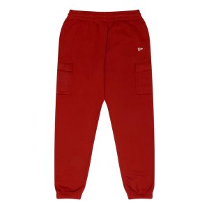 New Era Flag Dark Red Cargo Joggers-kentox