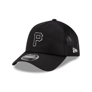Pittsburgh Pirates MLB Batting Practice 2026 Black 9FORTY Apex Adjustable Cap-kentox