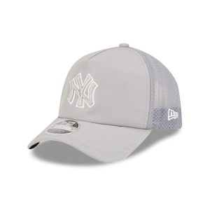 New York Yankees MLB Batting Practice 2026 Grey 9FORTY Apex Adjustable Cap-kentox