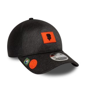 San Francisco Giants MLB Clubhouse Black 39THIRTY Infinity Stretch Fit Cap-kentox