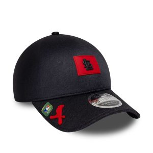 St. Louis Cardinals MLB Clubhouse Black 39THIRTY Infinity Stretch Fit Cap-kentox