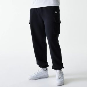 New Era Black Cargo Joggers-kentox