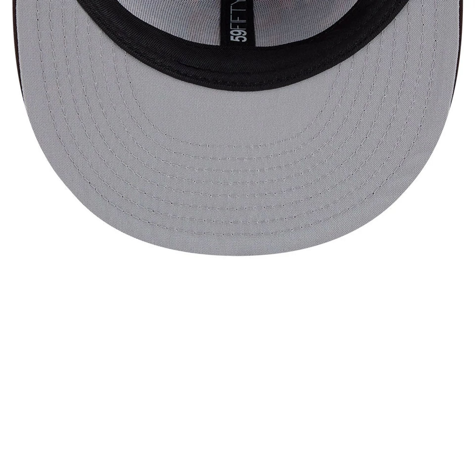 San Diego Padres MLB Leaves Dark Brown 59FIFTY Fitted Cap-kentox - Image 2