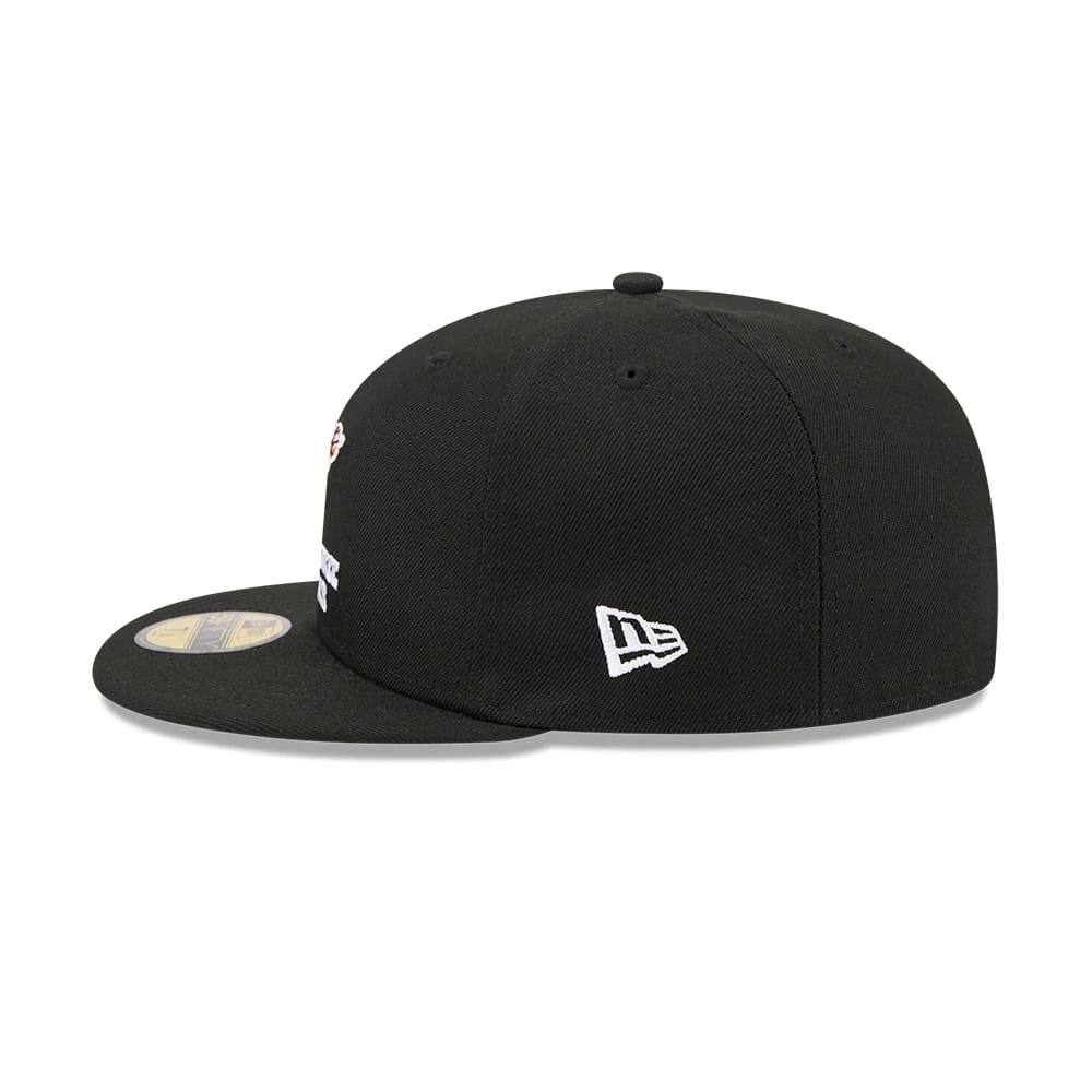 Milwaukee Bucks NBA Hardwood Classic Black 59FIFTY Fitted Cap-kentox - Image 6