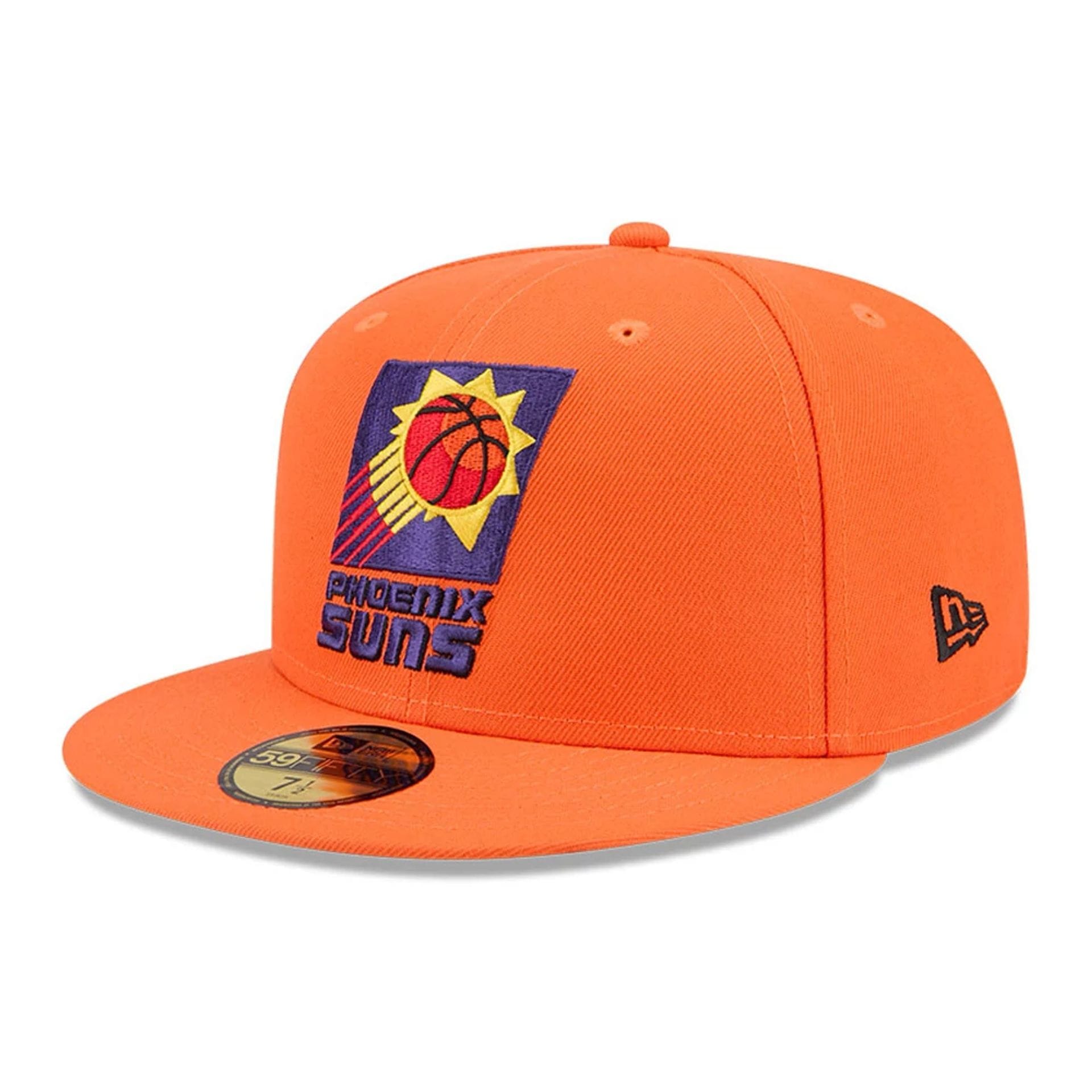 Phoenix Suns NBA Hardwood Classic Orange 59FIFTY Fitted Cap-kentox - Image 4