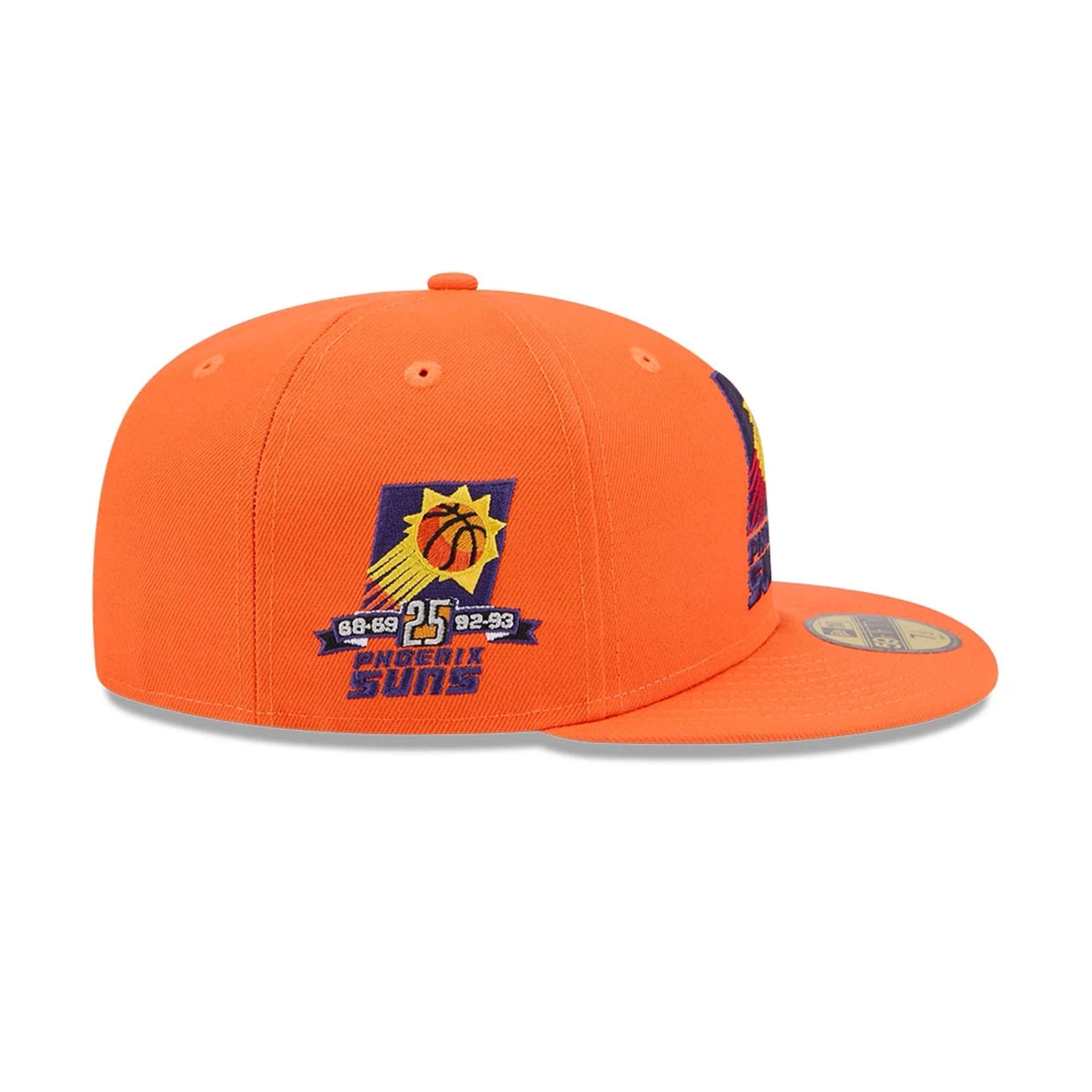 Phoenix Suns NBA Hardwood Classic Orange 59FIFTY Fitted Cap-kentox - Image 6