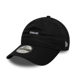 New Era Slogan Demure Black 9TWENTY Adjustable Cap-kentox