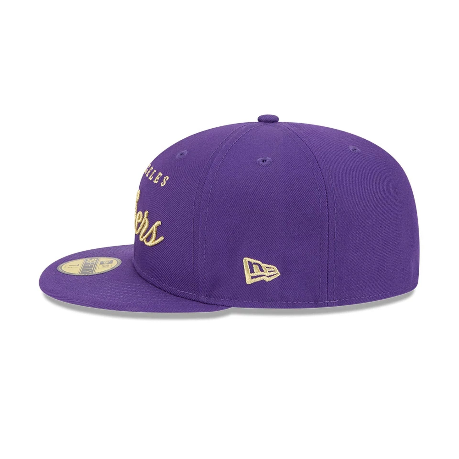 LA Lakers NBA All Star Game 2026 Purple 59FIFTY Fitted Cap-kentox - Image 7
