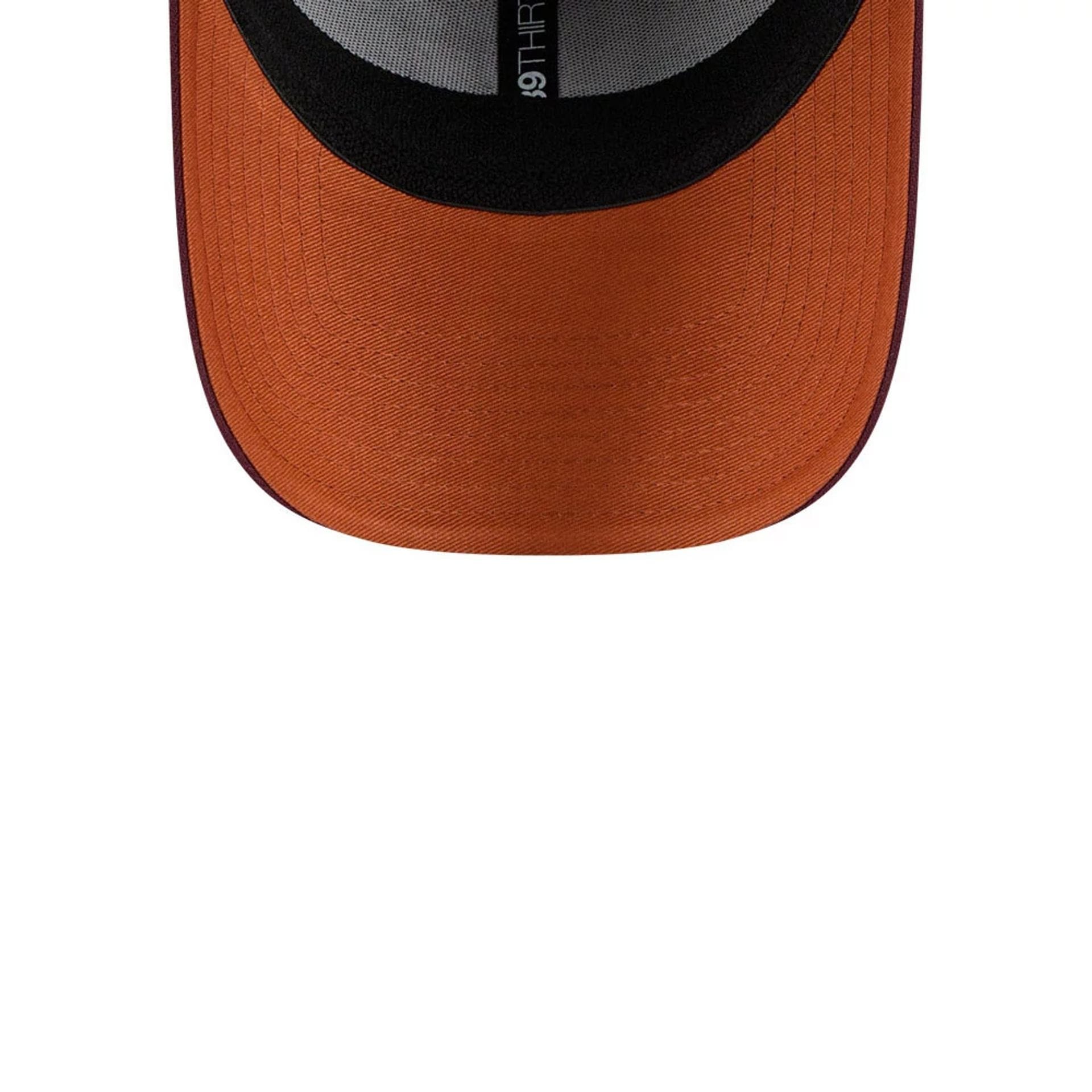 Las Vegas Raiders NFL Frosted Rust Dark Red 39THIRTY Stretch Fit Cap-kentox - Image 2