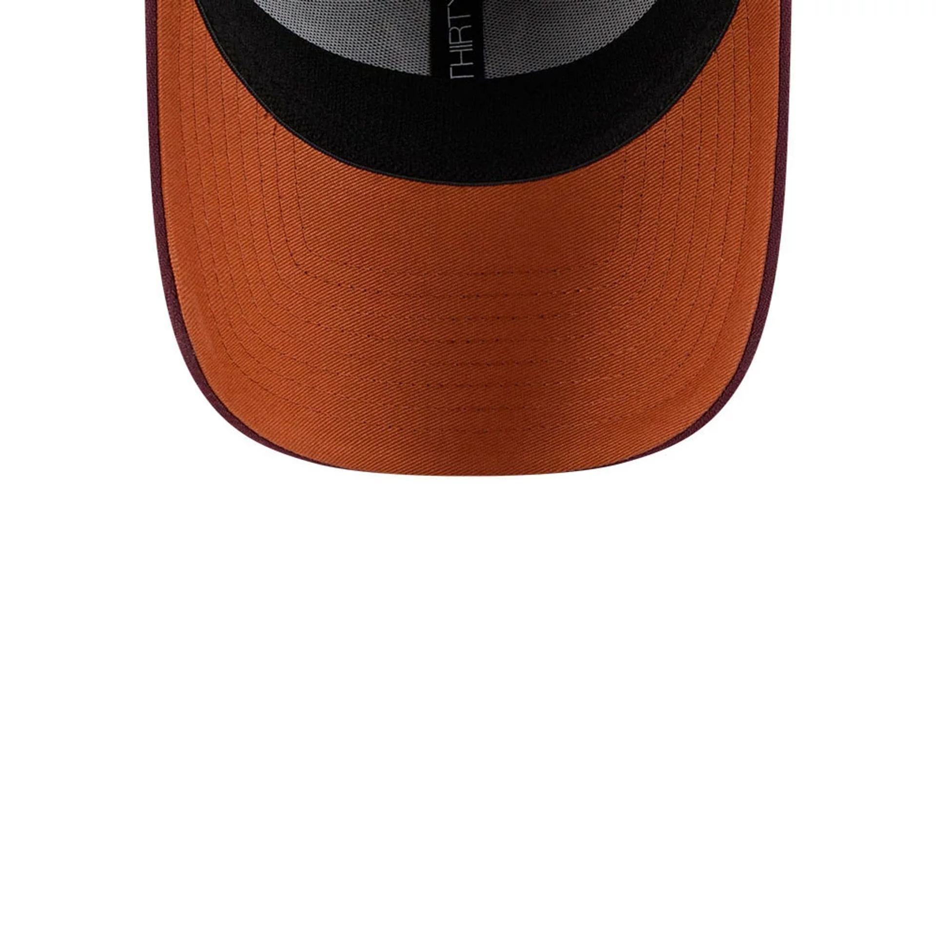 New York Yankees MLB Frosted Rust Dark Red 39THIRTY Stretch Fit Cap-kentox - Image 2