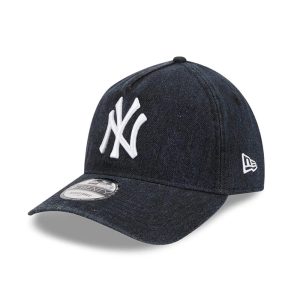 New York Yankees MLB Overwash Navy 9TWENTY A-Frame Adjustable Cap-kentox