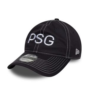 Paris Saint Germain Pop Stitch Navy 9TWENTY Adjustable Cap-kentox