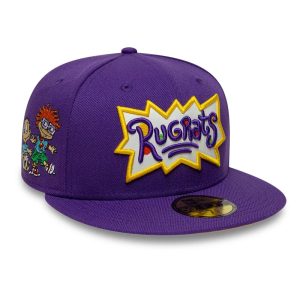 Rugrats Nickelodeon Purple 59FIFTY Fitted Cap-kentox
