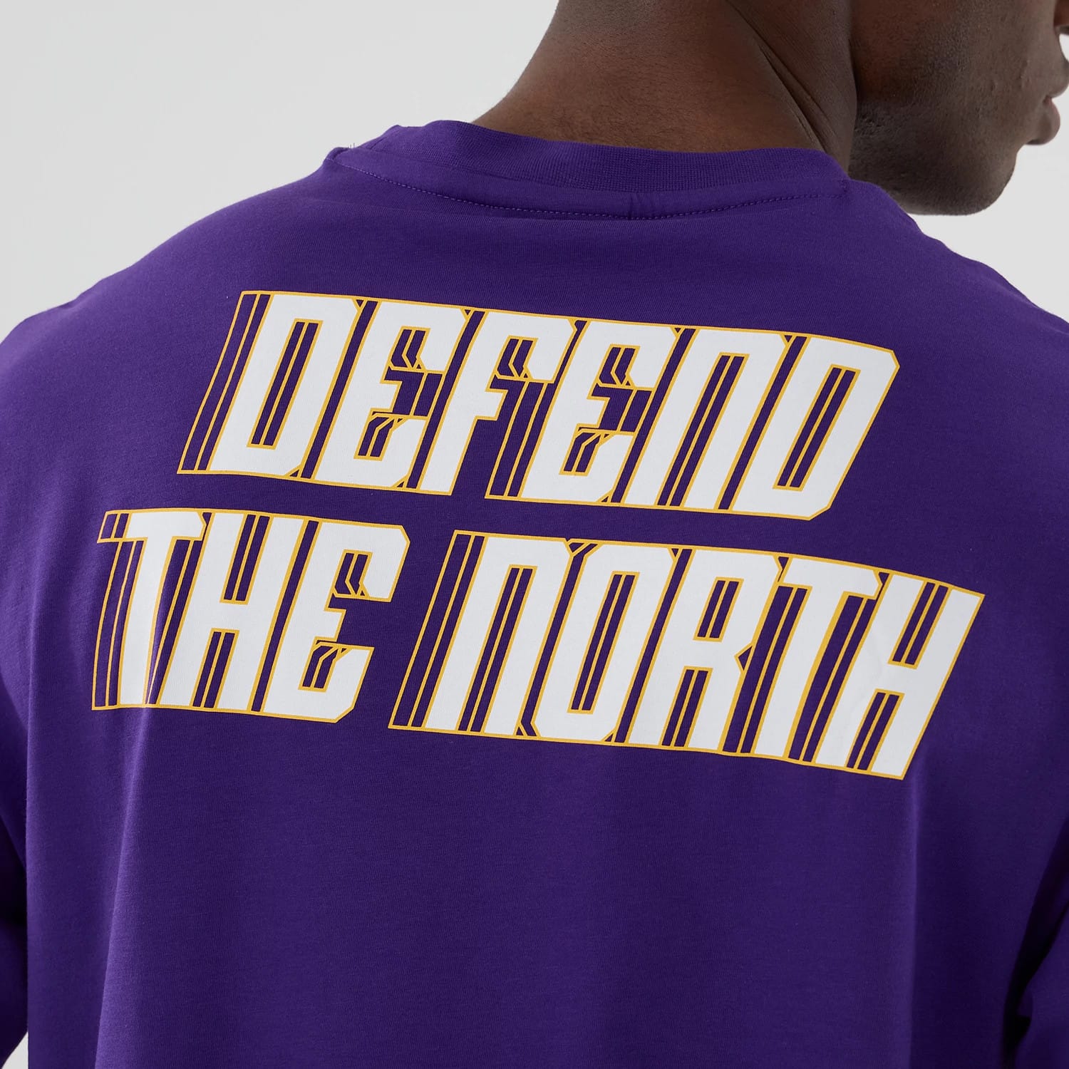 Minnesota Vikings NFL International Series Games 2025 Purple Oversized T-Shirt-kentox - Image 6