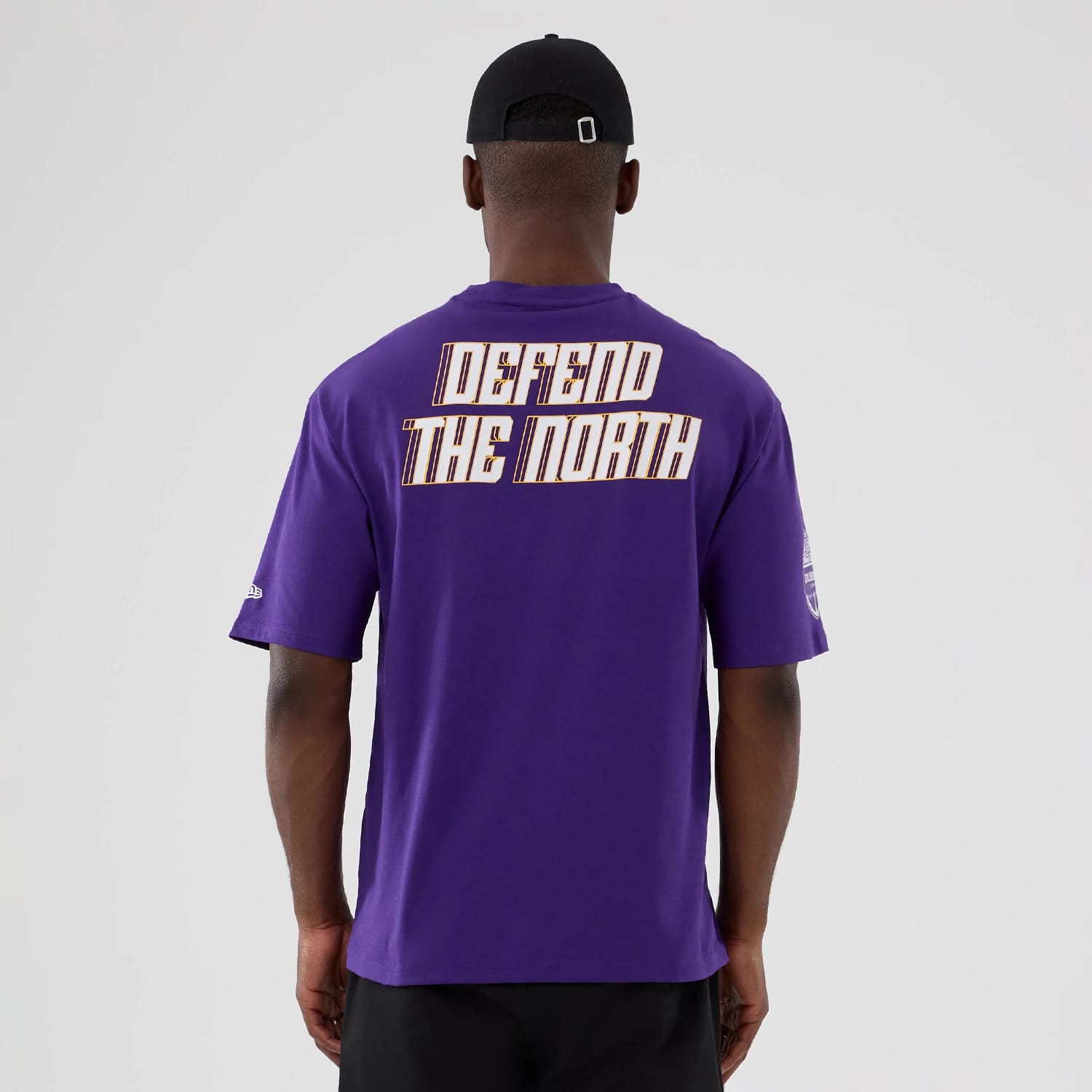 Minnesota Vikings NFL International Series Games 2025 Purple Oversized T-Shirt-kentox - Image 2