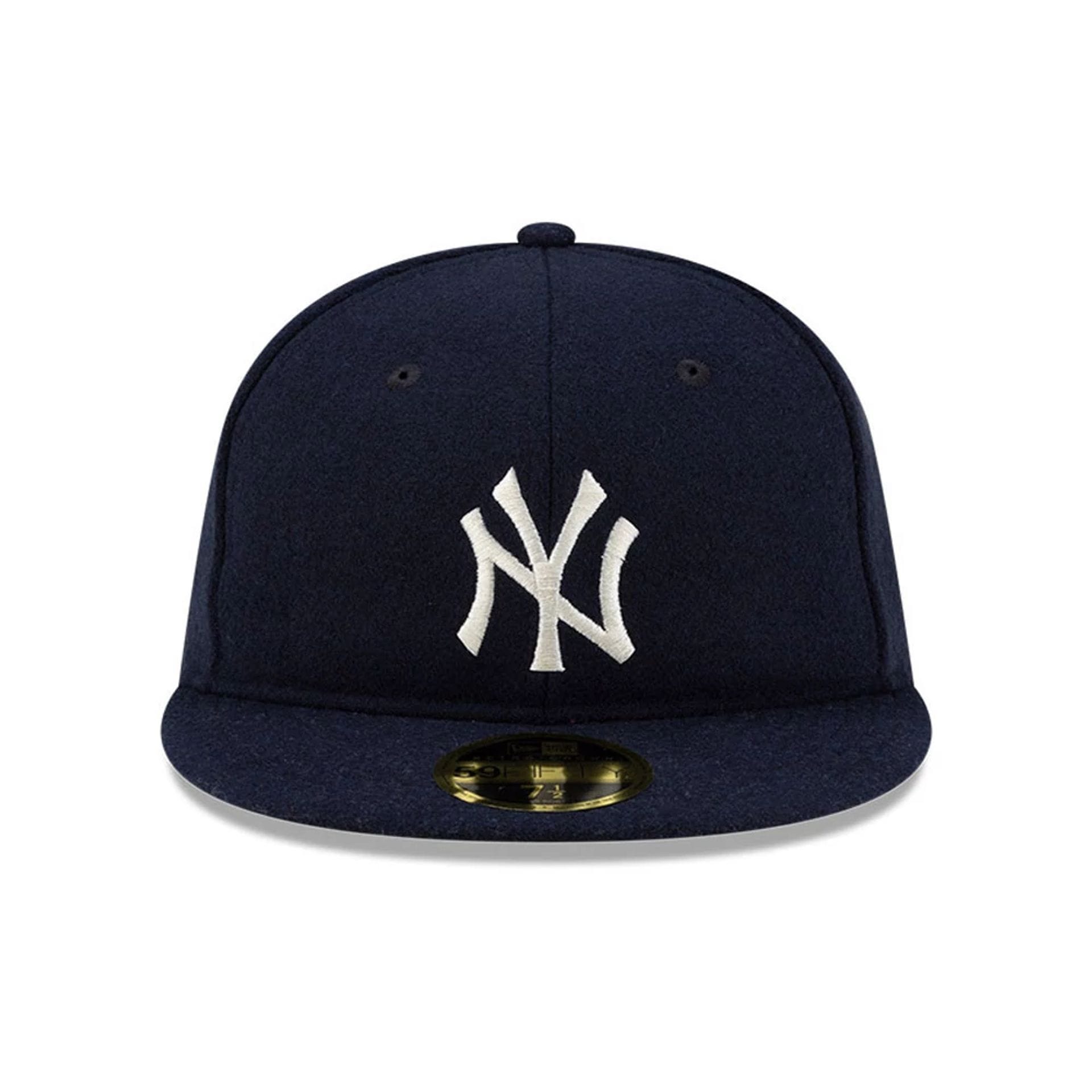 New York Yankees FOG X MLB Navy Retro Crown 59FIFTY Fitted Cap-kentox - Image 3