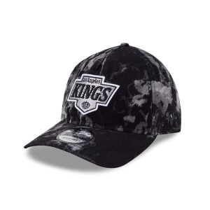 LA Kings NHL Bleached Denim Black 9TWENTY A-Frame Adjustable Cap-kentox