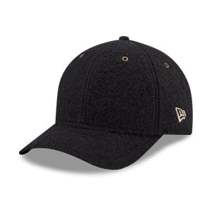 New Era Brushed Fleece Black 9FORTY M-Crown Adjustable Cap-kentox