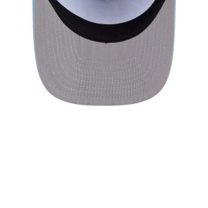 Padres MLB Deep Water Pastel Blue 9FIFTY A-Frame Snapback Adjustable Cap-kentox