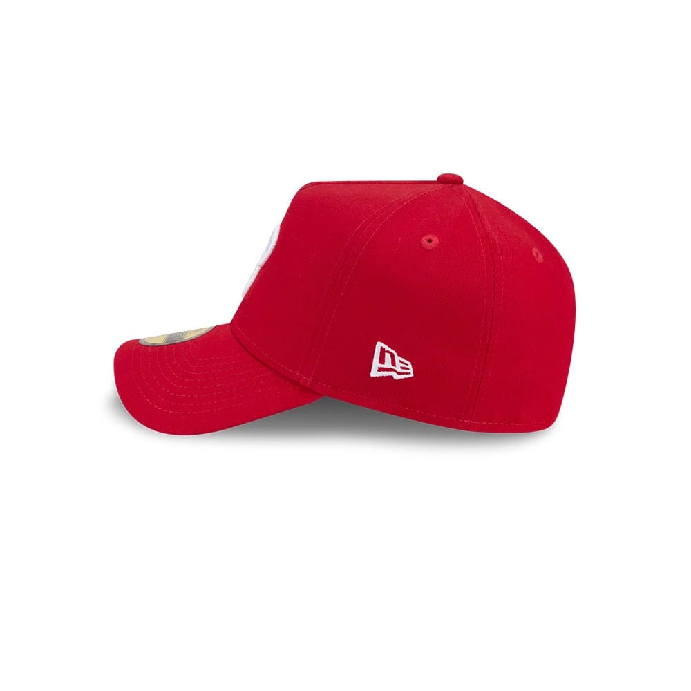 Philadelphia Phillies MLB Team Side Red 59FORTY A-Frame Fitted Cap-kentox - Image 5