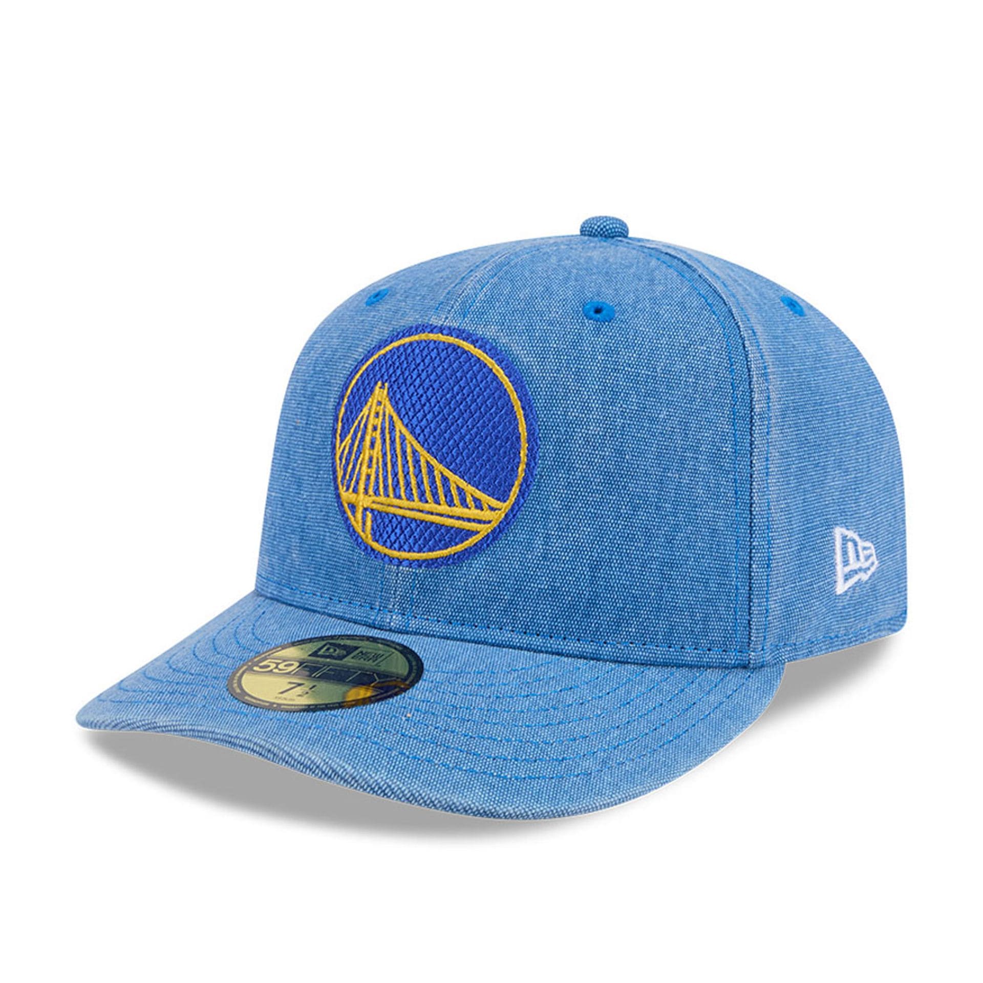 Warriors NBA Hardwood Classic Blue 59FIFTY Fitted Cap-kentox - Image 4