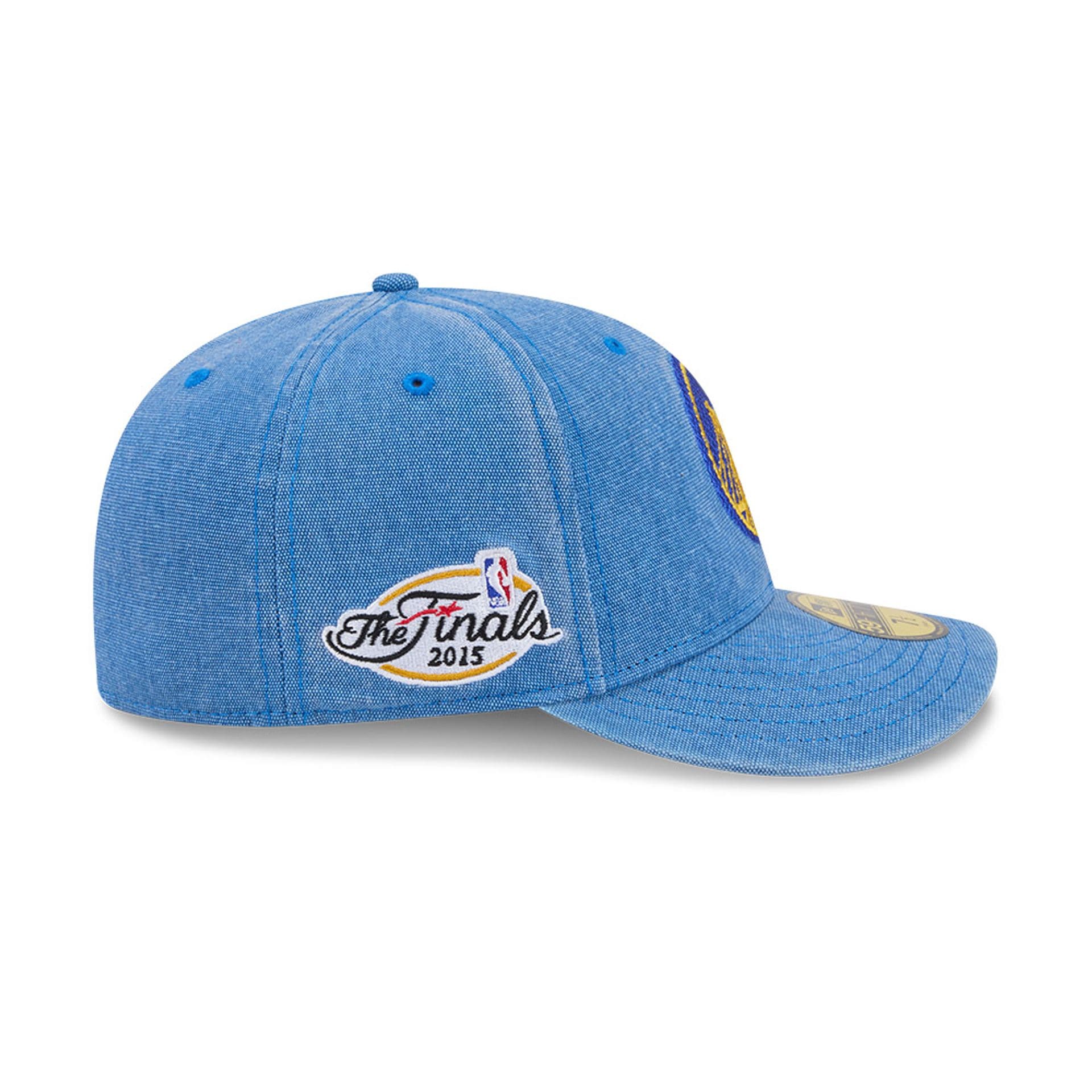 Warriors NBA Hardwood Classic Blue 59FIFTY Fitted Cap-kentox - Image 5