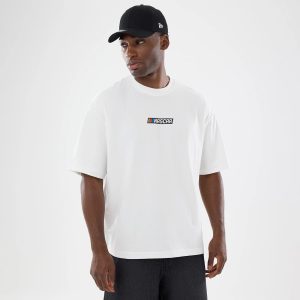 Nascar Logo White T-Shirt-kentox
