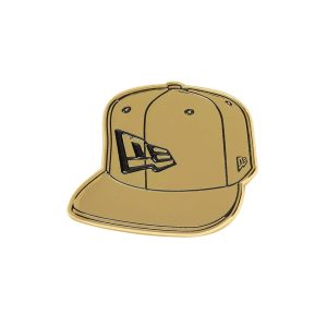 New Era 59FIFTY Fitted Gold Pin Badge-kentox