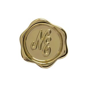 New Era Stamp Gold Pin Badge-kentox