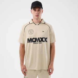 New Era Football Light Beige T-Shirt-kentox