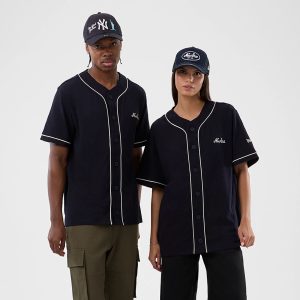 New Era Slub Navy Baseball Jersey-kentox